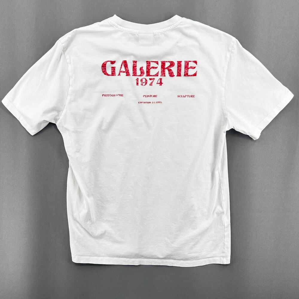 Galerie 1974 French Art‎ Graphic T-Shirt Streetwear Mango MNG Men’s White Large
